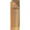 Ekena Millwork Traditional Rough Sawn Arts and Crafts Outlooker, Western Red Cedar, 8"W x 20"D x 24"H OUT08X20X24TRA03RWR - alternate 4